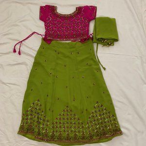 Girls Indian dress - Lehanga/Gagra